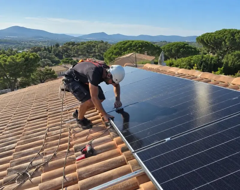 Installateur panneaux solaires Les Cluses — pose photovoltaïque sur toiture