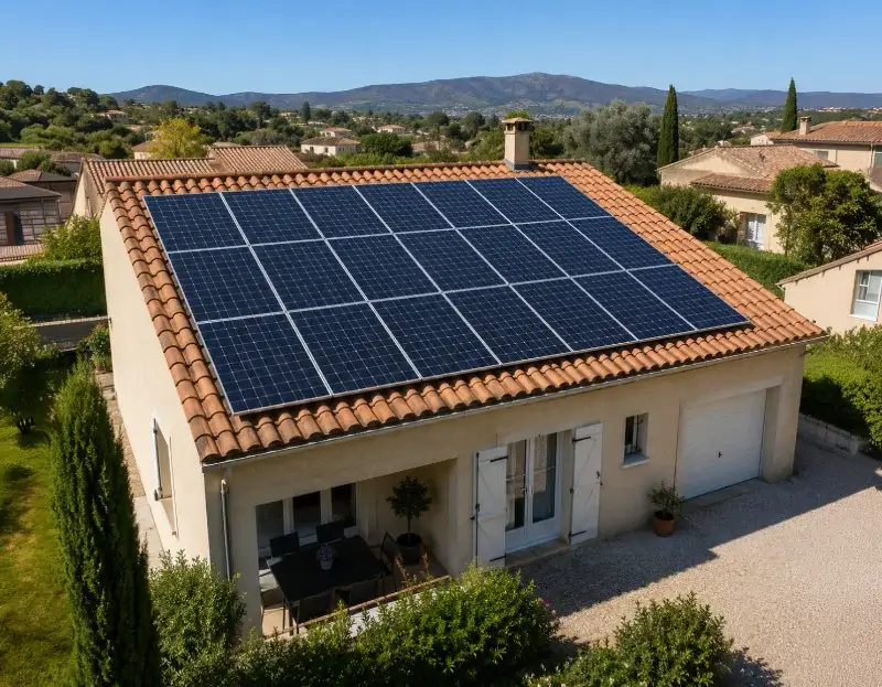Prime à l'autoconsommation panneaux solaires Les Cluses — aide financière de l'État